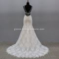 Ungrouped Designer Luxury Beaded Ball Gown Embroidery Lace Champagne Wedding Dress Manufactory